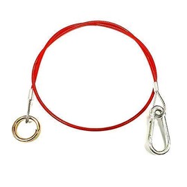 Break Away Cable Hook & Ring Brake Trailer Towing Safety Fits Ifor Williams New