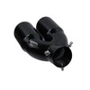 Modengzhe 1 PCS Car Dual Exhaust Tips,Universal Car Exhaust Pipe