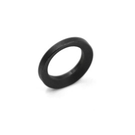 EQUIPTAC Crush Washer 1/2x28 Crush Washer Steel (Black Pack of 10)