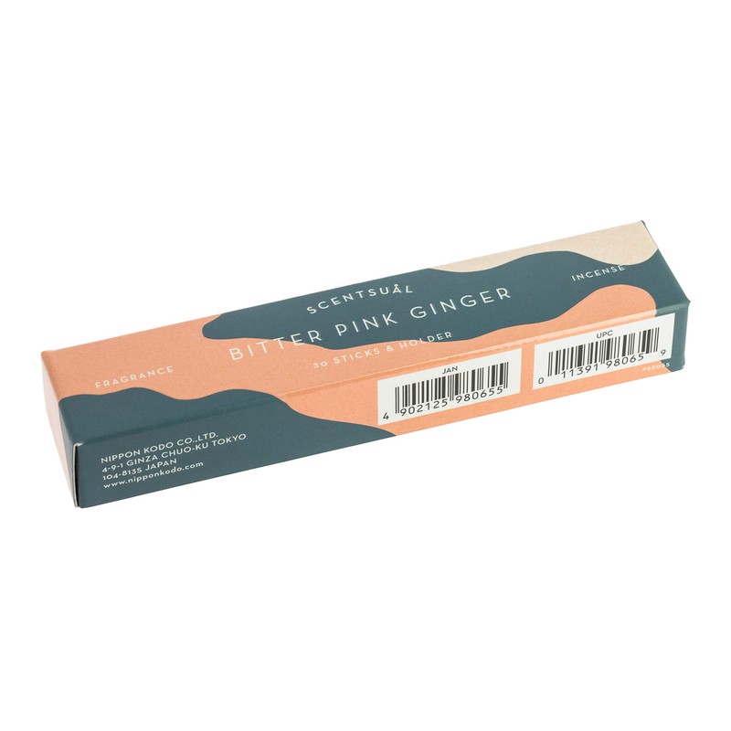 Nippon Kodo Japanese Incense Scentsual Scent Ginger Aroma Bitter 30