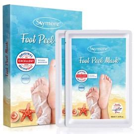 Skymore Foot Mask 2 Pairs Peeling Foot Mask Exfoliating Exfoliating Foot Mask Peel Dead Skin and Moisturizing Repair Treatment