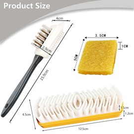 Shoe Brush Set, Suede Brush, Rubber Rubber, Suede Brush for Shoes, Nubuck Leather Brush, Shoe Brush Suede Brush for Suede Leather, Nubuck, Suede