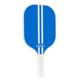 Brooklyn Pickleball Co Blue Pickle Ball Paddle | Carbon Fiber | Honeycomb Core | Ribbed Non-Slip Cushion Grip | Single Racket | Pickle-Ball Paddles