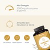 Curcuma Bio 2000 mg con Zenzero e Pepe Nero- Alta