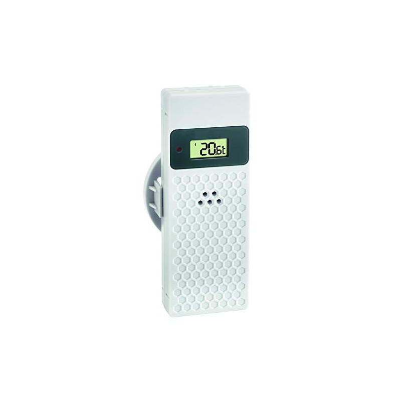 TFA Dostmann Thermo-Hygro Transmitter with Display, 30.3245.02, Can be Used