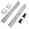 Linear Guide Rail,2 pcs SBR16 300mm Linear Rail+4 Pcs SBR16UU
