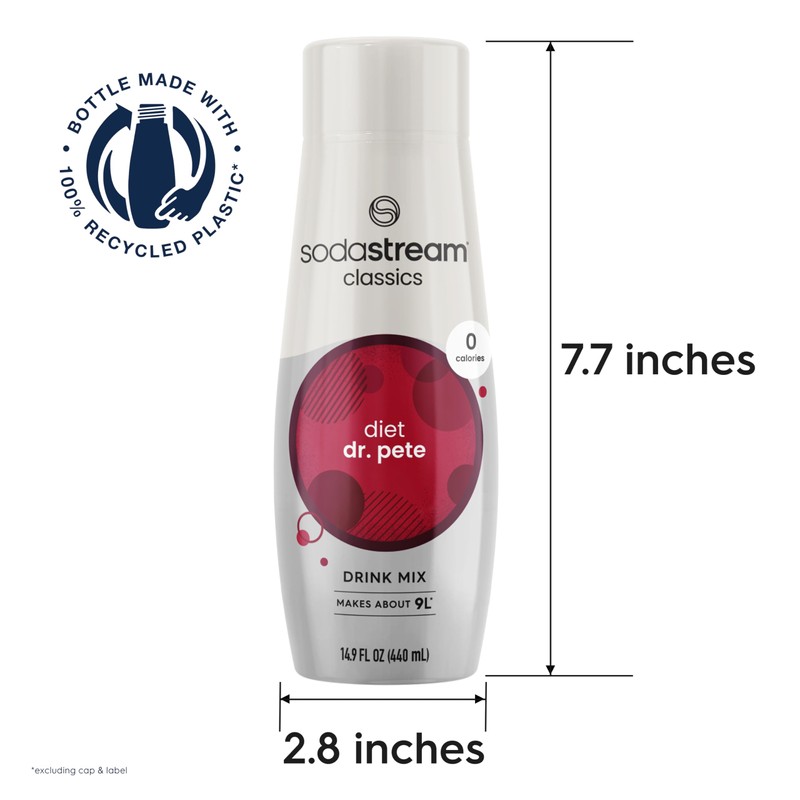 SodaStream - Diet Dr Pete Beverage Mix - For Soda