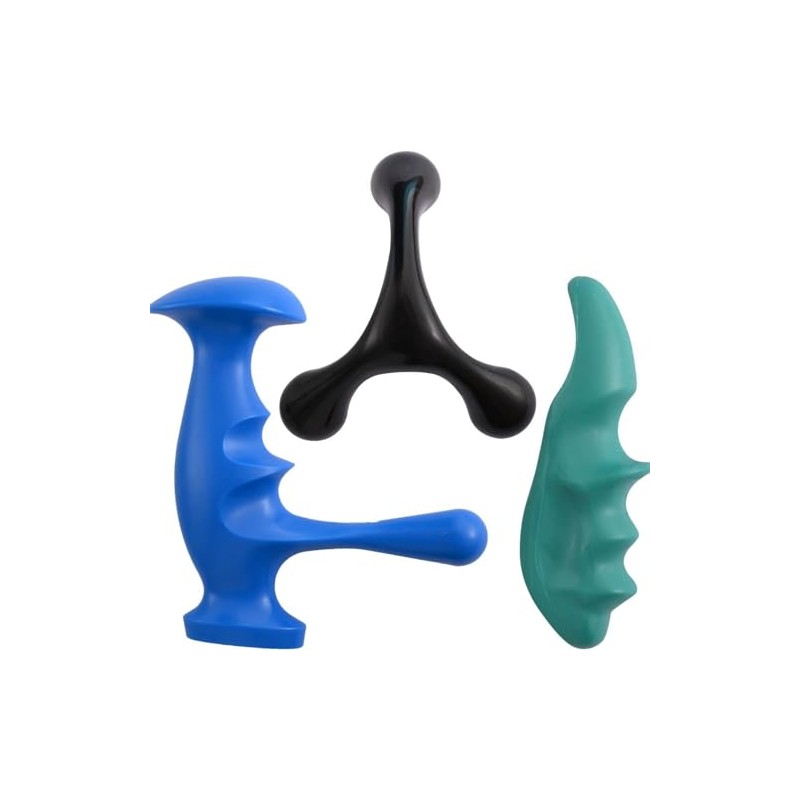 3 Stück Triggerpunkt Massagegerät Massage Set,Triggerpunkt Drücker Triggerdinger,Massagegerät Nacken, Back