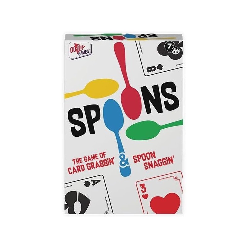 Spoons Game & Card Deck - Fun Family Game Night
