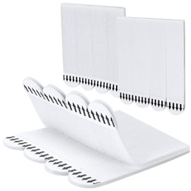 Hang Pictures on Wall Without Nails -Damage-Free Wall Hanging Strips 12-Pack, Heavy Duty Velcro Adhesive Picture Hangers for Frames, No Drilling or Nails Needed