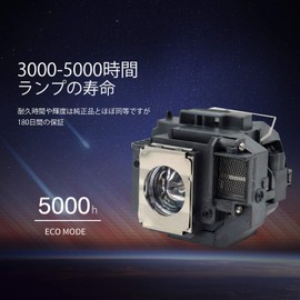 Allamp Projector Replacement Lamp ELPLP58 EPSON EB-W10 EB-S9 EB-S10 EB-W9 EB-X10 EB-X9