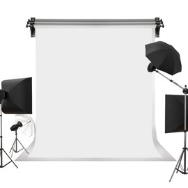 Kate 10ft×12ft Solid White Backdrop Portrait Background for Photography Studio Children and Headshots