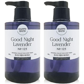Happybath 해피바스 굿나잇 라벤더 바디워시 490g x2개 Happybath Goodnight Lavender Body Wash 490g x 2 pieces