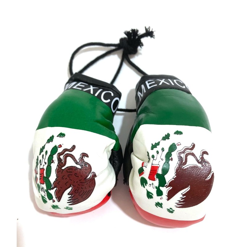 Mexico flag Boxing Glove Mexican flag decoration car accessories hanging