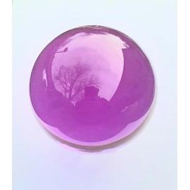 Dr. Bob's Magic Shop Acrylic Contact Juggling Balls 90mm - Single Ball Performance - 9 Colors! - Purple