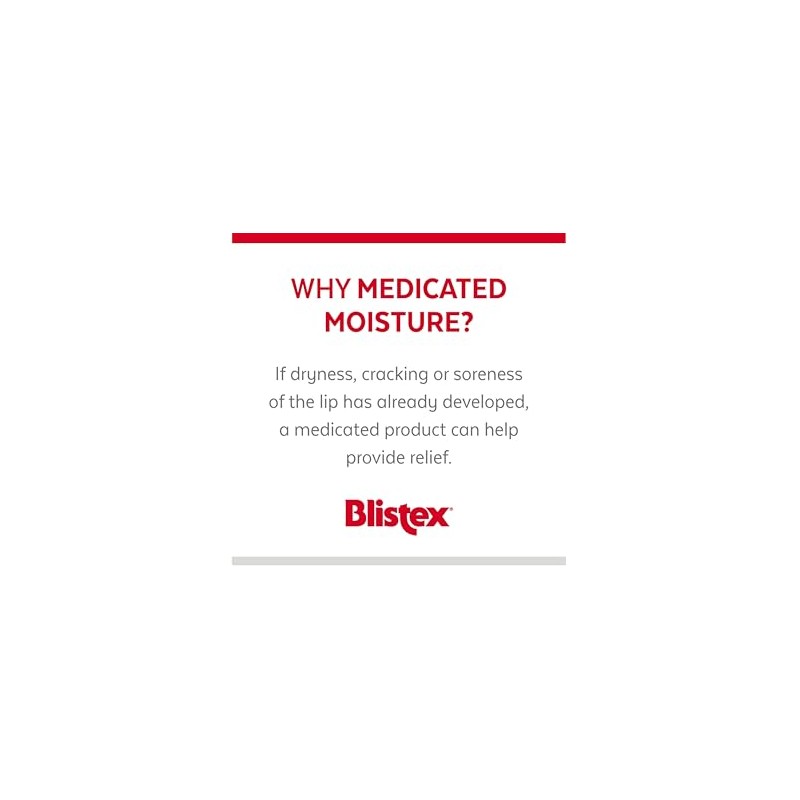 Blistex Bálsamo de menta medicada SPF 15 0.15 oz (paquete
