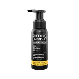 Shedid & Parrish Curl Control Serum | 100% Natural | Protects against UV, pollution & heat damage | For curly, coily & wavy hair (50ml)