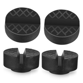 GANAZONO Universal Jack Stand Pads 4 Pcs Rubber Jack Pad for Car Anti-Slip Design Compatible Most Vehicles