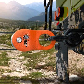 TICONN 10 Ton Winch Snatch Block Towing Pulley Blocks 22,000 LBS Capacity, Heavy Duty Offroad Recovery Accessory for Truck, Tractor, ATV & UTV