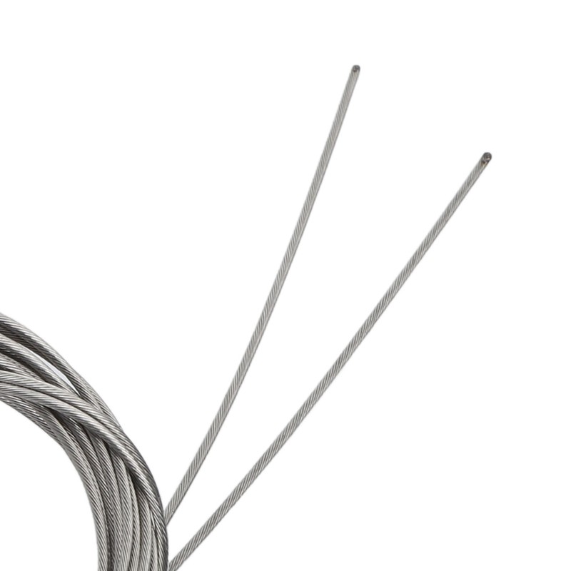 10Pcs Bike Shifter Cable Stainless Steel Rustproof Bicycle Gear Cable