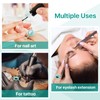 Pretty memory Glue Rings for Eyelash Extensions 100PCS Lash Glue