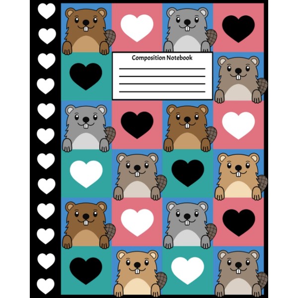Composition Notebook: Back-to-School Notebook | Wide Ruled | 8 x