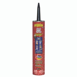Leak Stopper Rubberized Roof Patch 10.1 OZ Tube | 100% Flexible Instant Sealant Tube for SBS Modified Roofs, Metal Roofs, Built-Up Roofs & Many Other Surfaces | 10 Years Warranty | 1 Pack