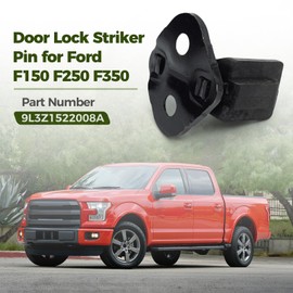 Door Lock Striker Pin Compatible with Ford F150 F250 F350 1999-2016 Single Cab or Crew Cab, Door Latch Mechanism Replacement 9L3Z-1522008-A 9L3Z1522008A – 2 Pack