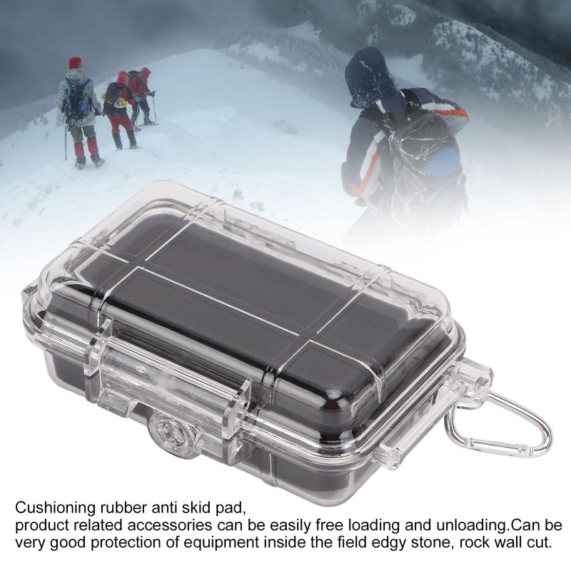QANYEGN Waterproof Box, Survival Box Container, Survival Storage Box, Shockproof