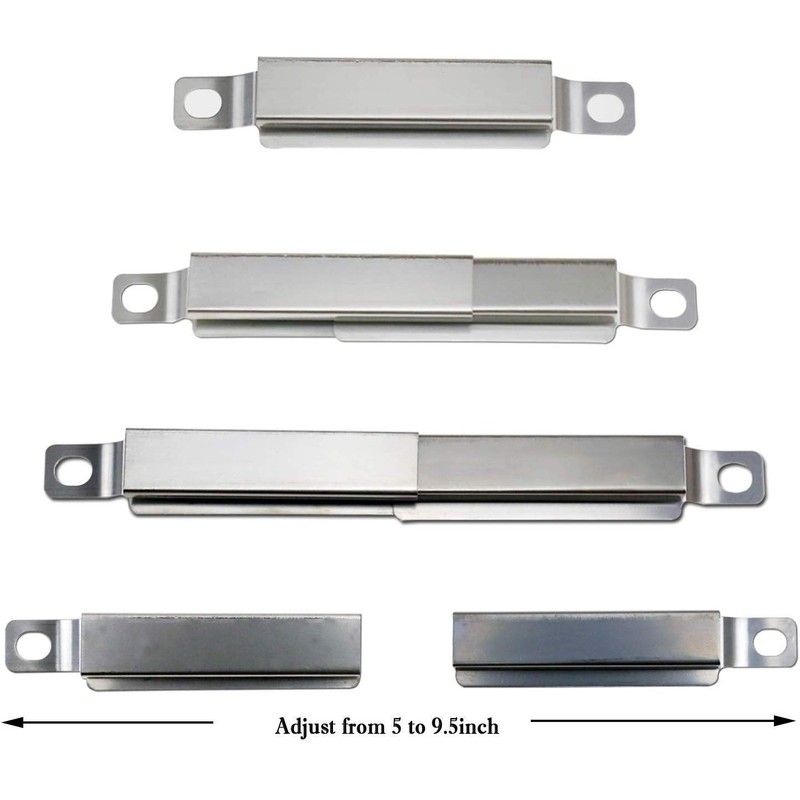 Htanch PN8741(4-Pack) 14 5/8" Heat Plates and Burners and Crossover