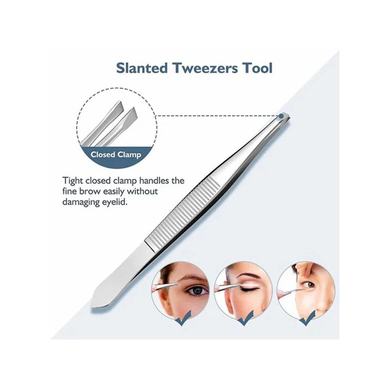 Unbranded Blackhead Remover Tool Kit with Diagonal Tweezers - Pimple