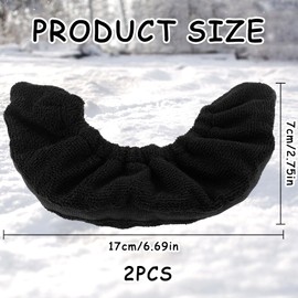 Lets Joy 1 Pair of Blade Protectors Ice Skates Ice Hockey Elastic Skate Stockings Elastic Ice Skate Protector Accessories
