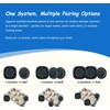 Soft Ring Blk Dog Bells to Go Outside - Wireless