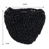 Mesh Crochet 3 PCS Crochet Hair Net, Crocheted Thick Short