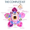 Toysical Kids Makeup Kit for Girl - Flower Shaped Makeup