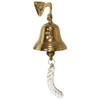 zeitzone Nostalgic Ship Bell Brass Maritime Door Bell 9 cm