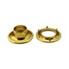C.S. Osborne Brass Grommets & Spur Washers #G2-4 (Size 4)