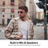 Smart Sunglasses,Bluetooth-Audio Glasses for Men Women,High-Definition Nylon Lens,Built-in Mic &