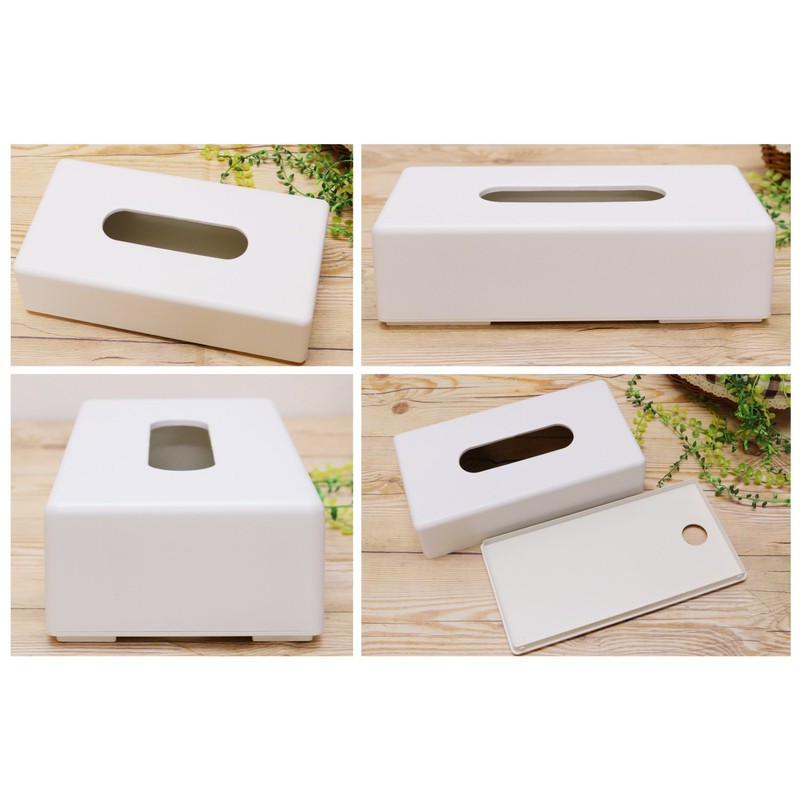 Ikeda Tissue case 51130 Slim Tissue Box, White