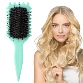 Peine para peinar el cabello rizado,peine para peinar el cabello largo, cepillos bounce curlpara desenredar fcilmente el cabellos rizados Cepillo...  