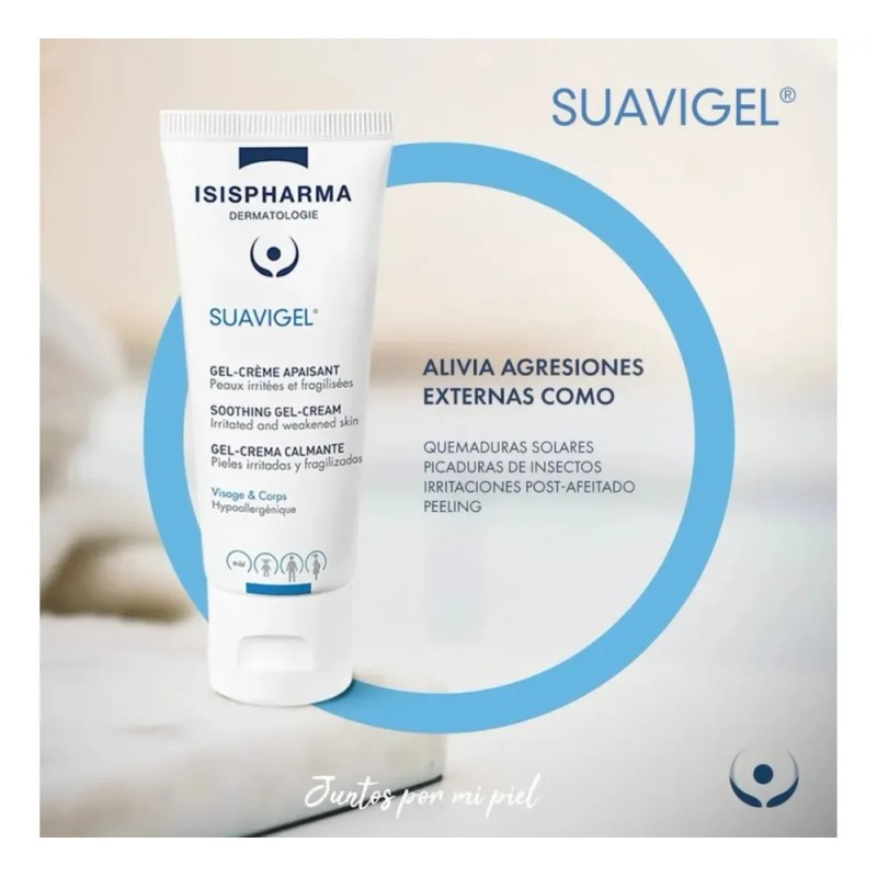 Isispharma Suavigel Gel Crema Calmante 40 Ml Piel Irritada Debilitada