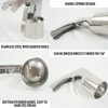 1/2pcs Ice Cream Scooper, Cylindrical Ice Cream Scoop for Sandwiches,