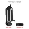HDBUBALUS Motorcycle Jack Kickstand Wheel Support Side Stand Paddock Stable