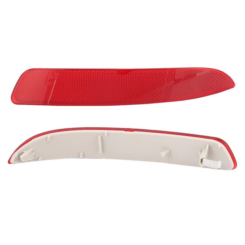 Rear Bumper Reflector, Right Rear Bumper Reflector Tail Light Lamp
