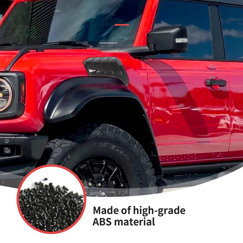 JWWY for Bronco Side Air Conditioning Vent Outlet Cover Trim