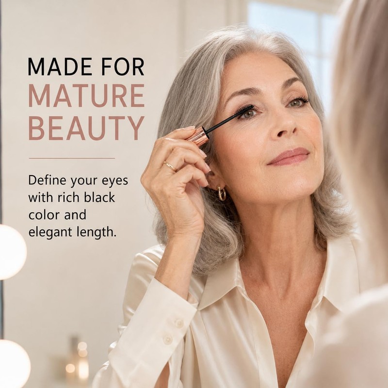 My Amazing Lashes 4D Silk Fiber Mascara for Mature Women