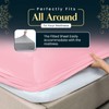Sunshine Comforts Microfiber Fitted Sheets Super King Size Breathable, Anti