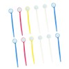 Disposable Dental Mirrors with Long Handle, Mouth Mirrors, Mouth Inspection