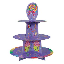 Unique Party 42269 - Candy Party Cupcake Stand