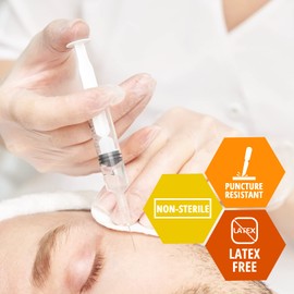 MED PRIDE Med PRIDE Vinyl Gloves| 4.3 mil Thick, Powder-Free, Non-Sterile, Heavy Duty Disposable Gloves| Medical, Food Hand